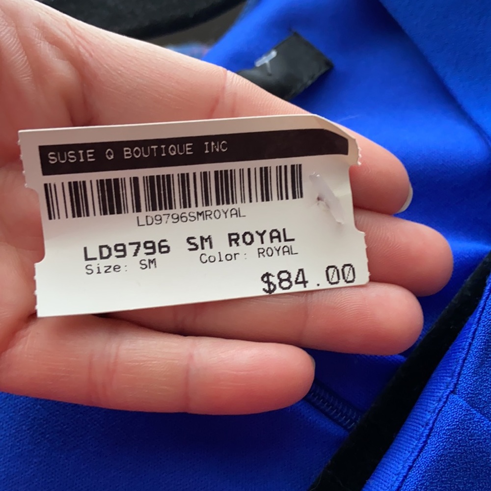 C. Price Royal Blue Dress NWT - Picture 8 of 8